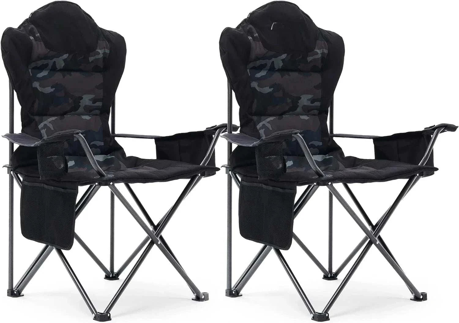 Camping Chairs Outdoor Folding Chairs 2 Pack